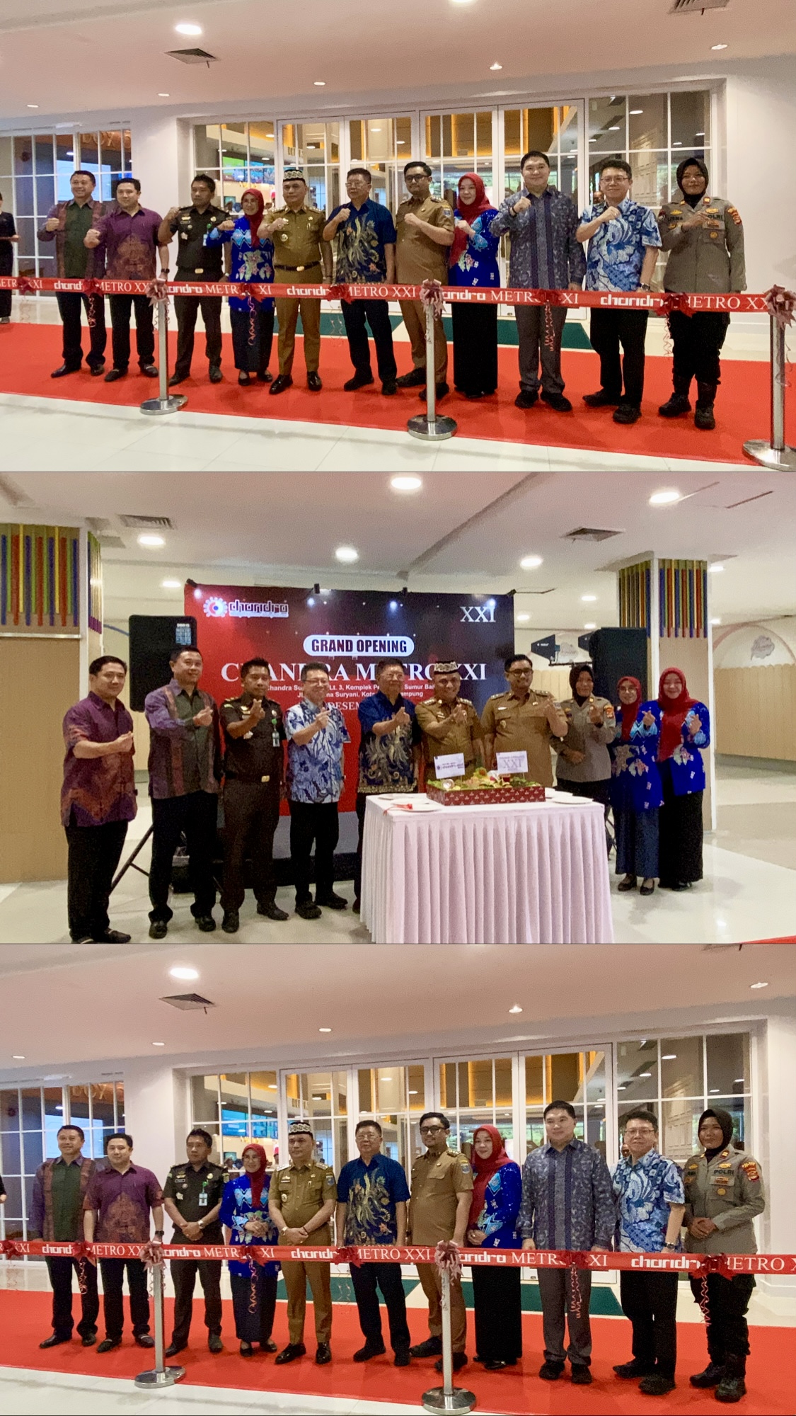 Grand Opening Chandra XXI Metro