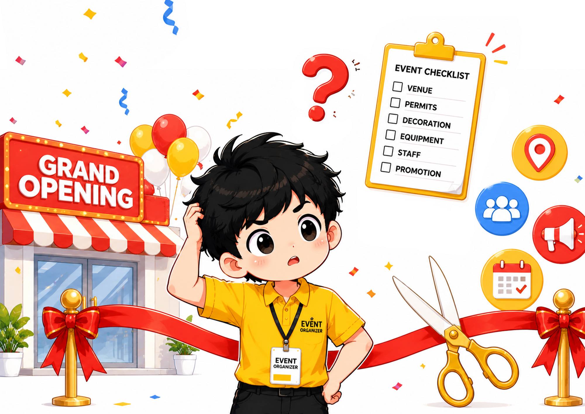 Grand Opening Doang Pakai EO? Kok Bisa? Memangnya Penting?